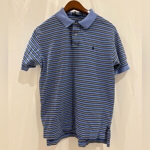Polo by Ralph Lauren Navy and White Striped Shirt